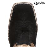 Bota Texana Masculina Nobuck Preto