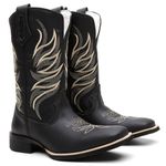 Bota Texana Masculina Raio Bege