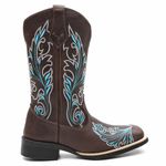 Bota Texana Feminina Floral