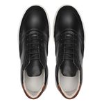 Tênis Casual Masculino Gallant Preto/Whisky Camurça Preto Valentus 