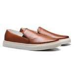 Tênis Slip-On Masculino Gallant Caramelo Valentus 