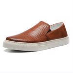 Tênis Slip-On Masculino Gallant Caramelo Valentus 