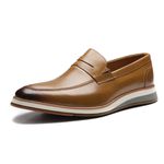 Loafer Masculino Patina Caramelo Valentus 