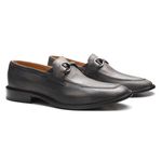Loafer Masculino Patina Grafite Valentus