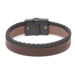 Pulseira Dupla em Couro Valentus