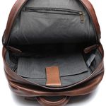 Mochila Cabernet Couro Conhaque 