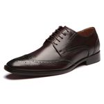 Sapato Social Masculino Brogue Café Valentus