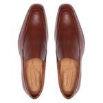 Sapato Social Masculino Loafer Castanho Valentus