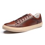 Tênis Casual Masculino Gallant Castanho Valentus