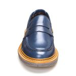 Sapato Social Tratorado Masculino Vancouver Em Couro Marinho 8002