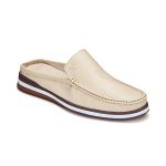 Mule Masculino Vancouver Em Couro Areia 149