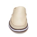 Mule Masculino Vancouver Em Couro Areia 149