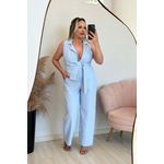 Macacão Elisabete - Azul bebê 