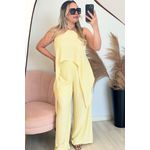 Conjunto Jully - Amarelo manteiga 