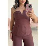 Conjunto Larissa - Marrom