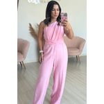 Macacão Gleice - Rosa bebê 