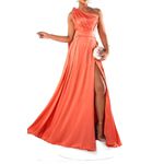 Vestido Longo 00005 Terra Cota