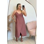 Vestido Letícia - Capuccino 