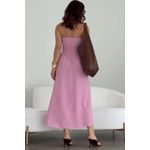 Vestido tomara que caia - Rosa 