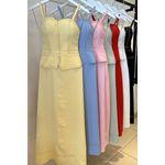 Vestido mídi - verde