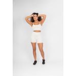 Short Basic Feminino - Off-white