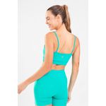 Top Alcinha Fitness - Verde Laguna