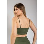 Top Alcinha Fitness - Verde Musgo