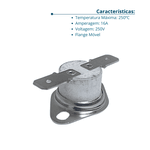 Termostato 12/21l 16a 250v Compatível Nova Vitale Cristófoli