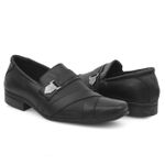 Sapato Social Masculino Preto Apolo