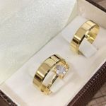 Alianças de Casamento Chanfradas 5mm Primavera do Leste