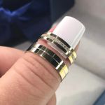 Alianças de Noivado ou Casamento Goiânia 4mm em Ouro 18K Cravejada
