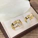 Alianças de Casamento Chanfradas 5mm Primavera do Leste