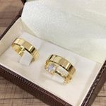 Alianças de Casamento Chanfradas 5mm Primavera do Leste