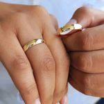 Alianças Mais Conta de Casamento Lisas em Ouro Goiânia 3,7mm 