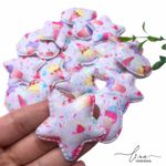 Aplique Glitter Doces Candy (4 unid)