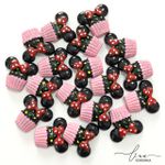 Cupcake Minnie Resina (2Uni.)