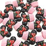 Cupcake Minnie Resina (2Uni.)