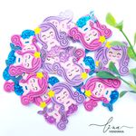 Sereia Resina Glitter (2Uni.)