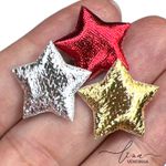 Mini Estrela Tecido sortida (12Uni.) 