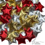 Mini Estrela Tecido sortida (12Uni.) 