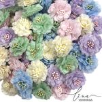 Flores Tecido Candy (5Uni)