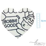 Coração Bobbie Goods p/ Colorir