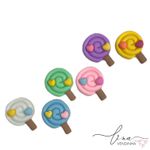 Pirulito Resina Candy (6Uni.) 
