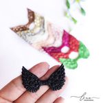 Asas Glitter (4 unid)