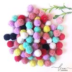 Pompom de Lã 1cm