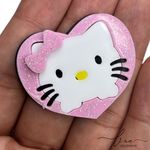 Hello Kitty Acrílico Coração (2Uni.)