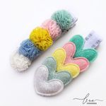 Mini Coração Glitter (10 unid)
