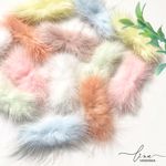Aplique Pompom Retangular (Bigode) Candy 