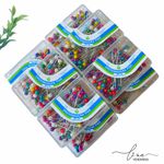 Kit Alfinete Cabeça Plástico 