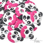 Panda Rosquinha Emborrachado (2Uni.) 